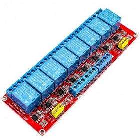 تصویر ماژول رله مدل R8-12V 