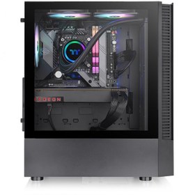 تصویر خرید کیس کامپیوتر Thermaltake View 200 TG ARGB - شاسی مید تاور - سیاه 