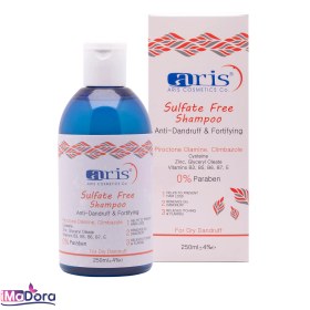 تصویر شامپو بدون سولفات اریس مناسب شوره خشک Aris Sulfate Free Shampoo - Anti Dandruff & Fortifying - Dry Dandruff