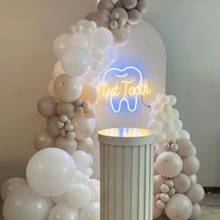 تصویر سفارش اینترنتی دکور مراسم دندونی 