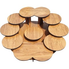 تصویر مجموعه ظروف هفت سین یک پارچه کد 898 - سفید 