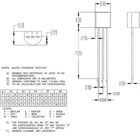تصویر ترانزیستور 2N390 TR 2N 390