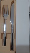 تصویر کارد و چنگال استیل یونیک اصل میوه خوری 12 پارچه - مدل Unique stainless steel cutlery, 12 cloths