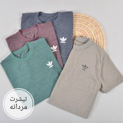تصویر تیشرت ساده پسرانه سایز بزرگ آدیداس کد 2004 