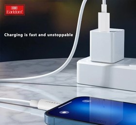 تصویر کابل شارژر S22 الترا ارلدام Earldom ا S22 ULTRA Charger Cable 