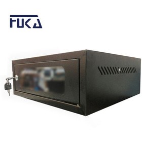 تصویر رک دیواری 2 یونیت فوکا FUKA F02U36DVR Rack 2 Unit 36 Depth 