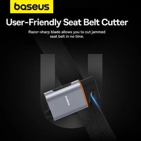 تصویر چکش اضطراری بیسوس مدل Sharp Tool 3IN1 