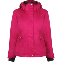 تصویر کاپشن اسکی زنانه سرخ آبی چیبو آلمانی 