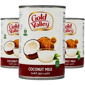 تصویر شیر نارگیل Gold Valley 400 گرمی 