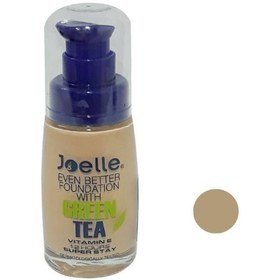 تصویر کرم پودر جویل06 Joelle foundation With Green Tea