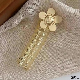 تصویر کش مو فنری طلایی کد ۲۷۲۰ Telephone wire hair band