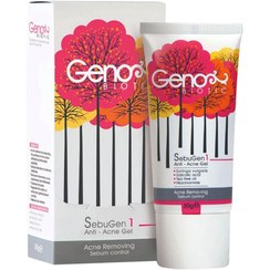 تصویر ژل ضد آکنه سبوژن 1 ژنوبایوتیک Genobiotic Sebugen 1 Anti Acne Gel 30g