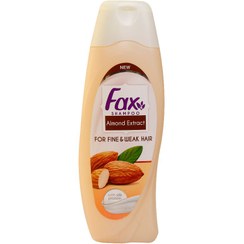 تصویر شامپو عصاره بادام موهای ضعیف و شکننده 400 میلی لیتر فاکس fax shampoo