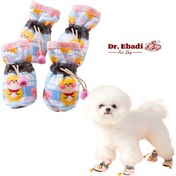 تصویر کفش عروسکی ضدآب سگ و گربه 