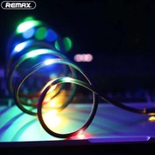 تصویر کابل شارژ لایتنینگ چراغ دار ریمکس Remax Lightning light cable RC-133i 