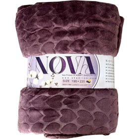 تصویر پتو مسافرتی دونفره شادیلون مدل Nova سایز 220x195 سانتی‌متر - کالباسی 