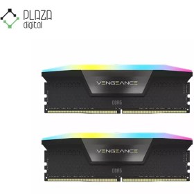 تصویر رم دسکتاپ DDR5 دو کاناله 5600 مگاهرتز CL40 کورسیر مدل VENGEANCE RGB ظرفیت 96 گیگابایت 