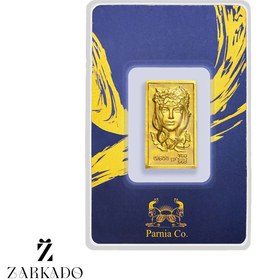 تصویر شمش طلا 600 سوتی 24 عیار 