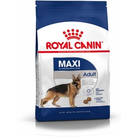 تصویر غذای سگ رویال کنین مدل مکسی ادالت وزن 15 کیلوگرم ا royal canin dog dry food maxi adult 15kg royal canin dog dry food maxi adult 15kg