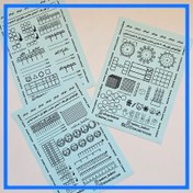 تصویر پک کامل آموزشی ۶۰ عدد مُهر 