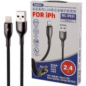 تصویر کابل تبدیل USB به Lightining ریمکس مدل RC-092i طول 1 متر Remax RC-092i USB To Lightining 1M