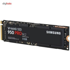 تصویر حافظه SSD سایز M.2 2280 سامسونگ مدل 950Pro ظرفیت 512 گیگابایت 