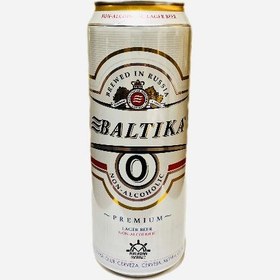 تصویر ماءالشعیر آبجو بالتیکا طرح قدیم باکس ۶ عددی بدون الکل قوطی ۴۵۰ میلی لیتر Baltika 