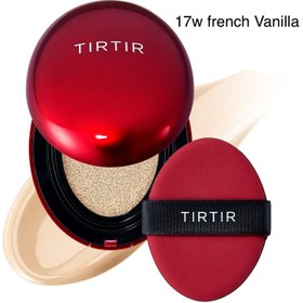 تصویر کوشن قرمز تیر تیر | TIRTIR Mask Fit Red Cushion Foundation - 17W French Vanilla TIRTIR Mask Fit Red Cushion Foundation