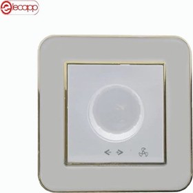 تصویر کلید دیمر ارس متال طلایی سفید 