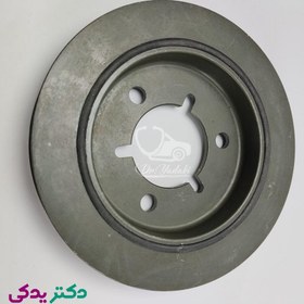 تصویر پولی لرزه گیر پژو 405 (موتور TU5) شرکتی ایساکو اصل 0390202299 