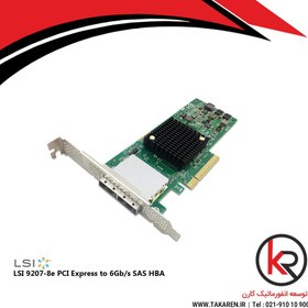 تصویر کارت HBA مدل LSI 9207-8e PCI Express to 6Gb/s SAS 