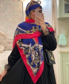 تصویر روسری نخ پنبه کد ۱۳۴ 