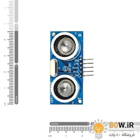 تصویر ماژول فاصله سنج التراسونیک SRF05 