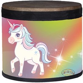 تصویر طبلک کودک طرح تک شاخ 