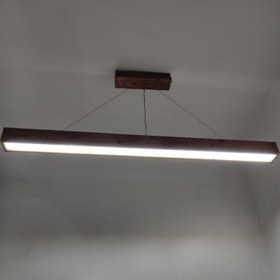 تصویر چراغ دکوراتیو ترموود آویز LED خطی 150 سانتیمتری 