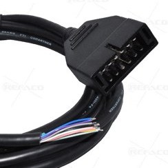 تصویر کابل 3متری دوو REFACO DAEWOO DAEWOO 12PIN CONNECTOR TO OPEN CABLE 3METER 