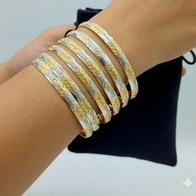 تصویر النگو نقره کد ۱ 