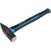 تصویر چکش معمولی 100 گرم دسته فایبر نووا مدل 2501 