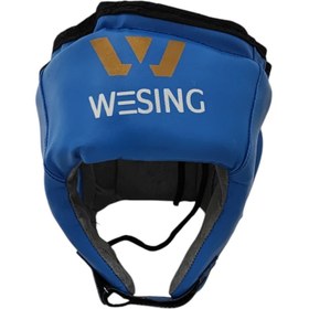 تصویر کلاه رزمی ووشو ویسینگ چرمی 