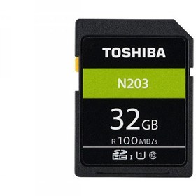 تصویر کارت حافظه Toshiba SD 32GB 66x 