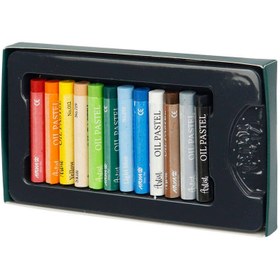 تصویر مداد شمعی 12 رنگ آریا Arya Artist 2601 Arya Artist 2601 12 Color Oil Pastels