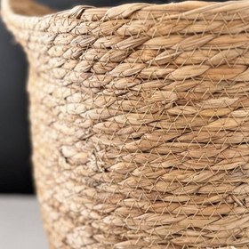 تصویر سبد حصیری سه عددی 