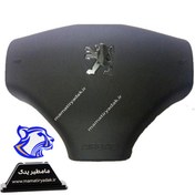 تصویر درپوش وسط غربیلک فرمان با ایربگ (اندیشه ایمنی خودرو) پژو 206 ایساکو 0610705799 