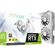 تصویر کارت گرافیک زوتک سفید GeForce RTX 3060 Ti AMP Edition LHR ZOTAC GAMING GeForce RTX 3060 Ti AMP White Edition LHR Graphics Card