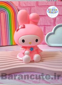 تصویر قلک فانتزی سیلیکونی طرح ملودی 