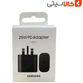 تصویر شارژر 25 وات سامسونگ (25w) مدل EP-TA800 اصل Charger 25 watt Samsung model EP-TA800