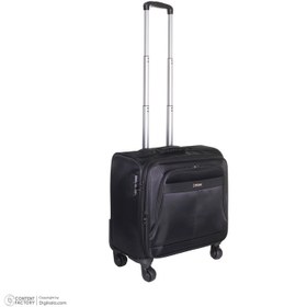 تصویر چمدان خلبانی کاتیار مدل K002 رنگ مشکی CABIN LUGGAGE