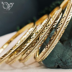 تصویر النگو طلاروس طرح طلا کد ۳۸۵۵ 