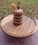 تصویر عسل خوری چوبی 