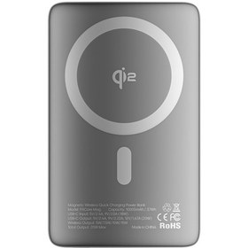 تصویر پاوربانک شیائومی گلوریمی FitCore Mag ظرفیت ۱۰ هزار میلی آمپر ساعت 